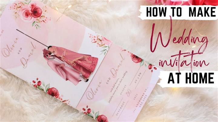 How to Make Wedding Invitation Card