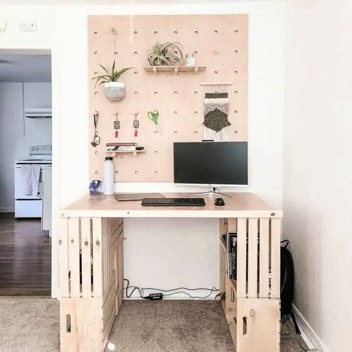  How to Make a Wood Crate Desk