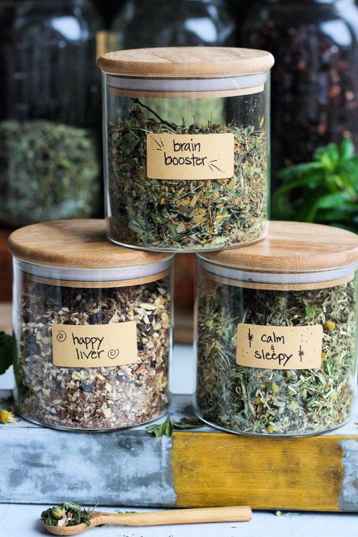 How to Make a Herbal Tea Blends