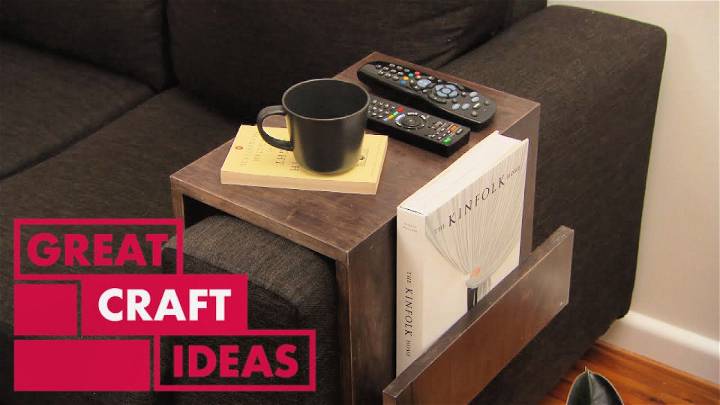 Make Your Own Sofa Arm Table