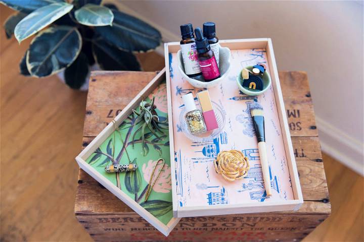 Make a Wooden Paper Tray