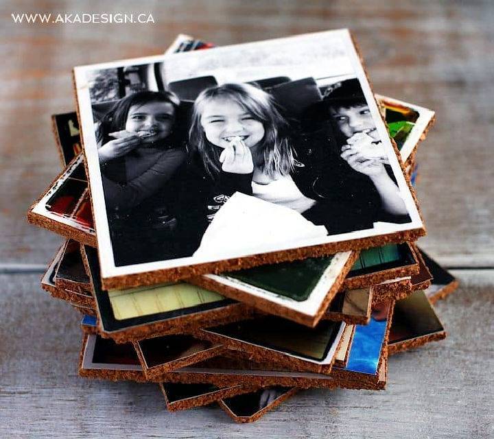 How to Make Your Own Photo Coaster