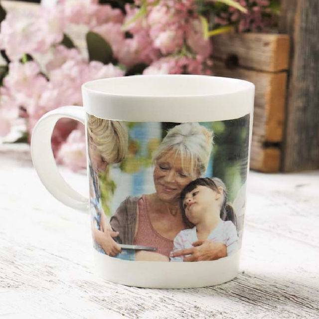 Simple DIY Photo Mug for Mom