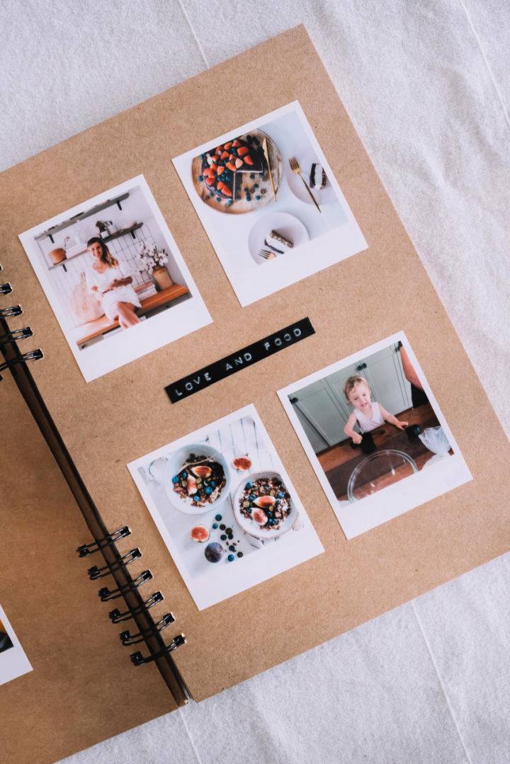 Photo Recipe Book for Mothers Day