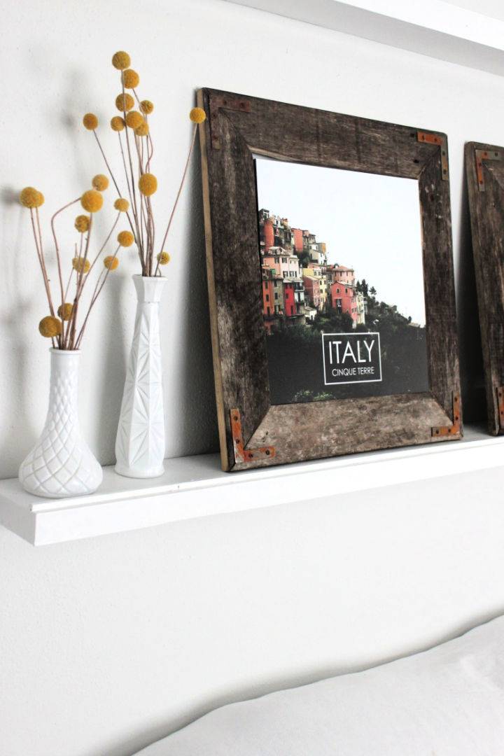 Rustic Industrial Picture Frame