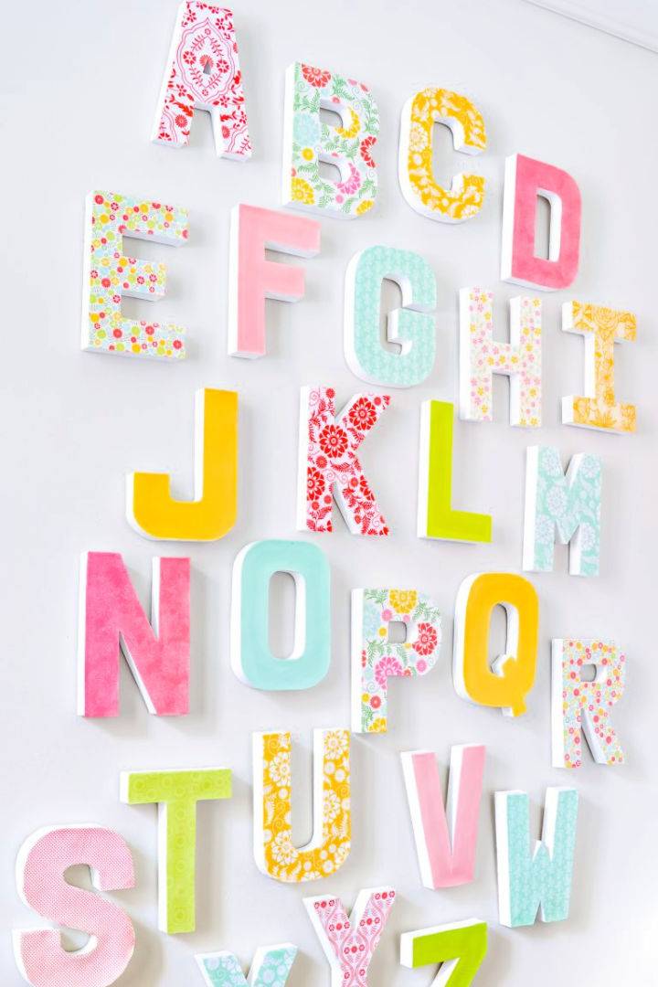 Stunning Statement Piece Wall Letters