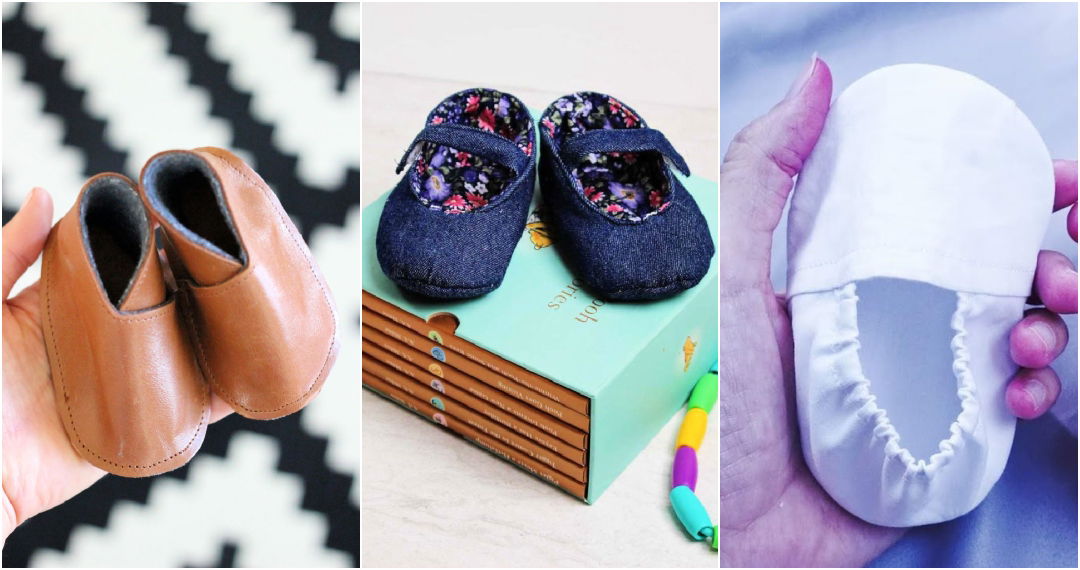 diy baby shoes