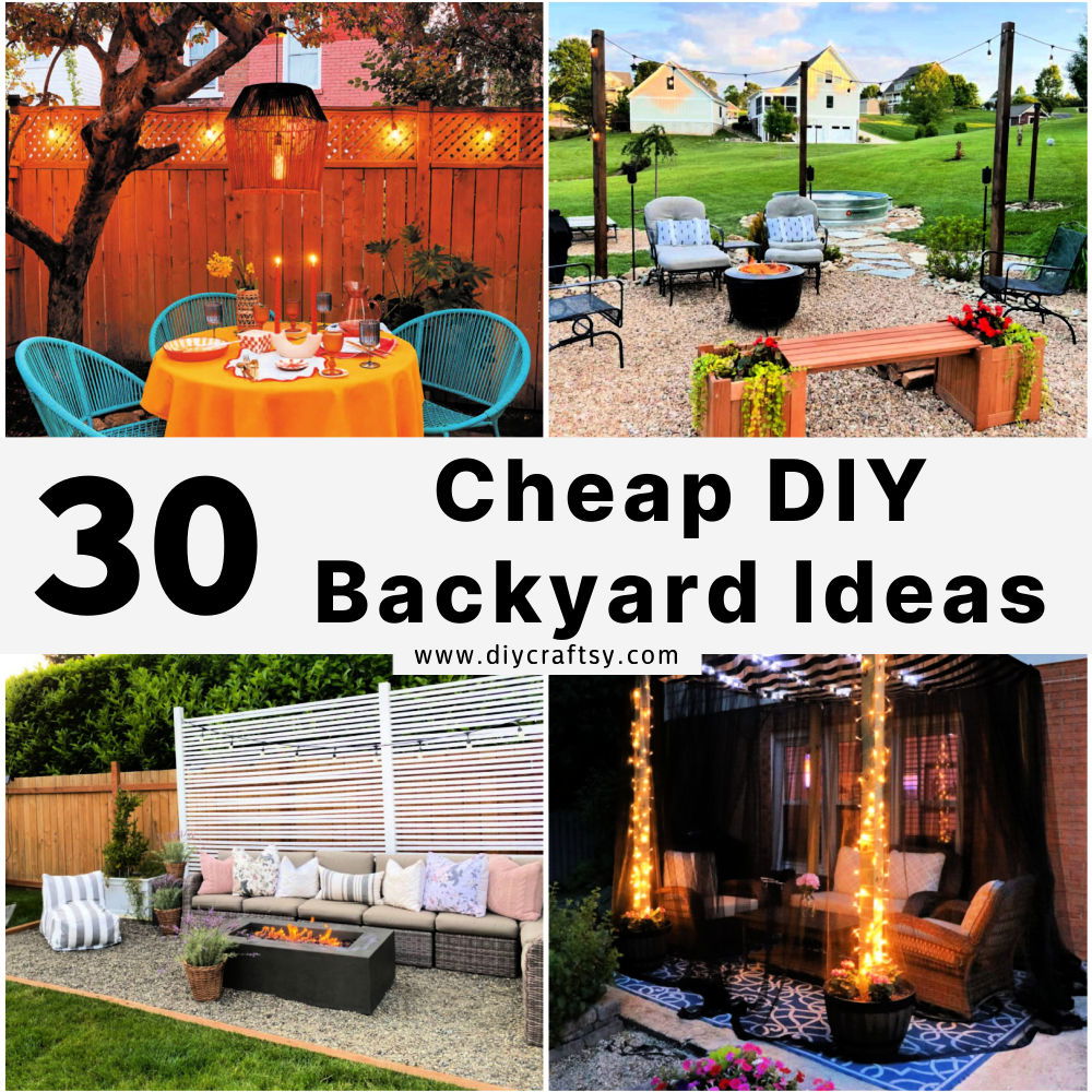 Diy Backyard Ideas On A Budget