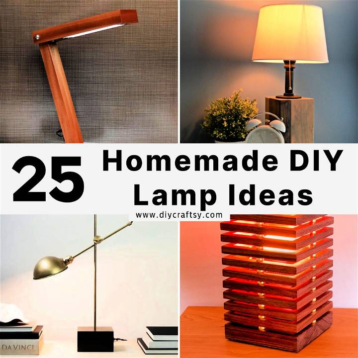 easy DIY lamp ideas