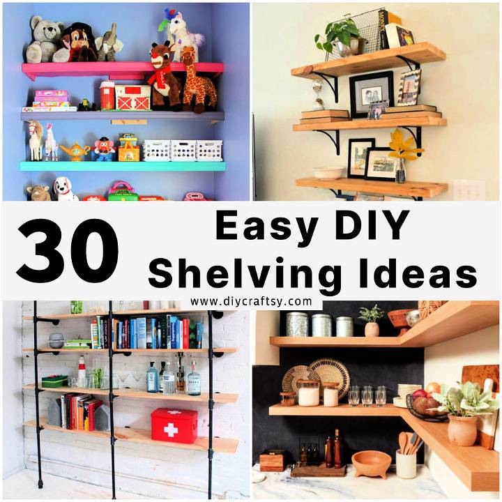 easy diy shelves