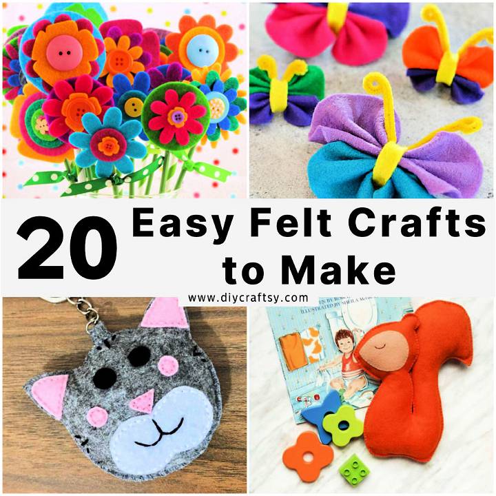 easy felt crafts