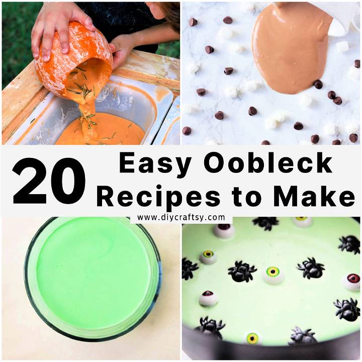 easy oobleck recipes
