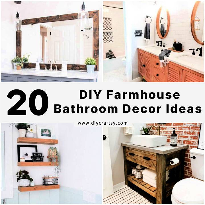 farmhouse bathroom decor ideas