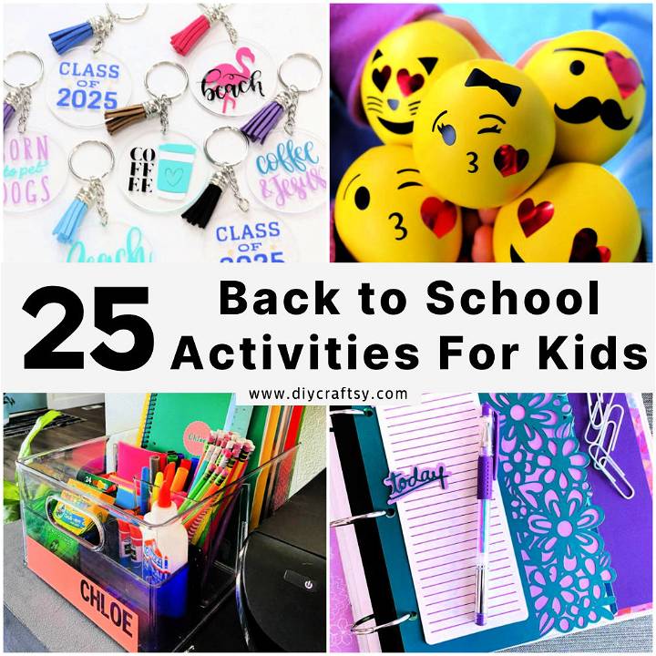 25 Fun Back to School Activities and Ideas for Kids