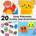 20 Pokemon Crafts for Kids (Pikachu Art and Craft Ideas)