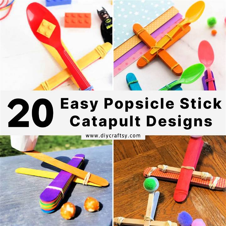 popsicle stick catapult designs