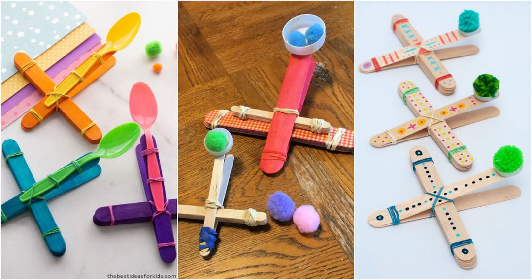 popsicle stick catapults