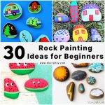 30 Easy Rock Painting Ideas for Beginners