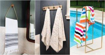 towel rack ideas