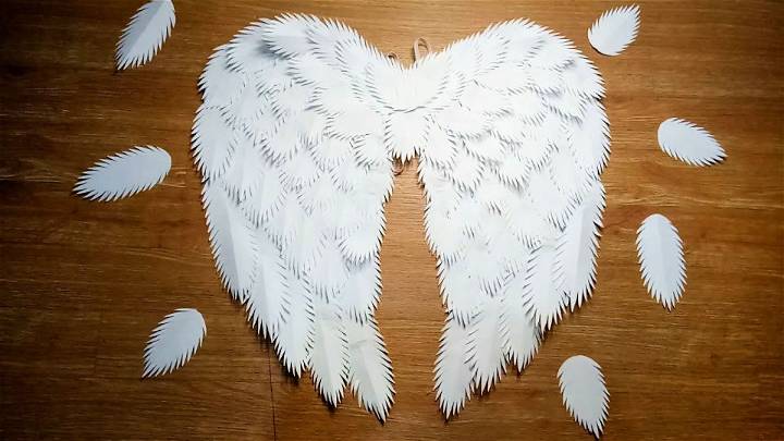 Budget Friendly and Easy DIY Angel Wings