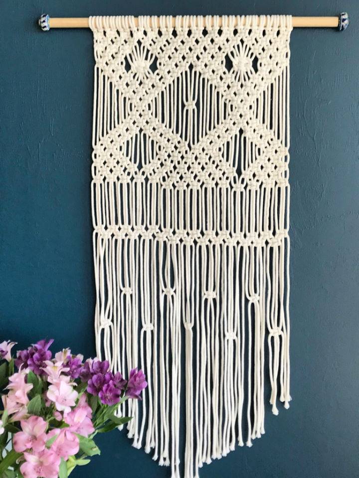 Easy DIY Macrame Wall Hanging for Beginners