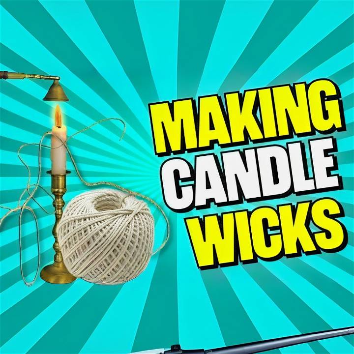 Homemade DIY Candle Wick