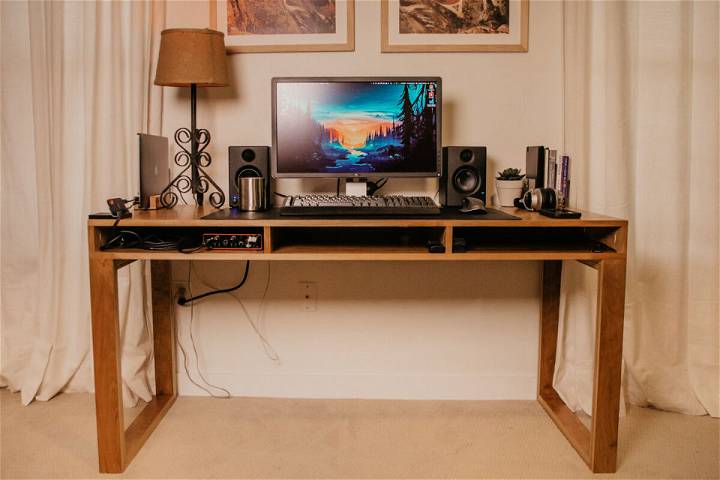 How to Build a Desk with One Sheet of Plywood
