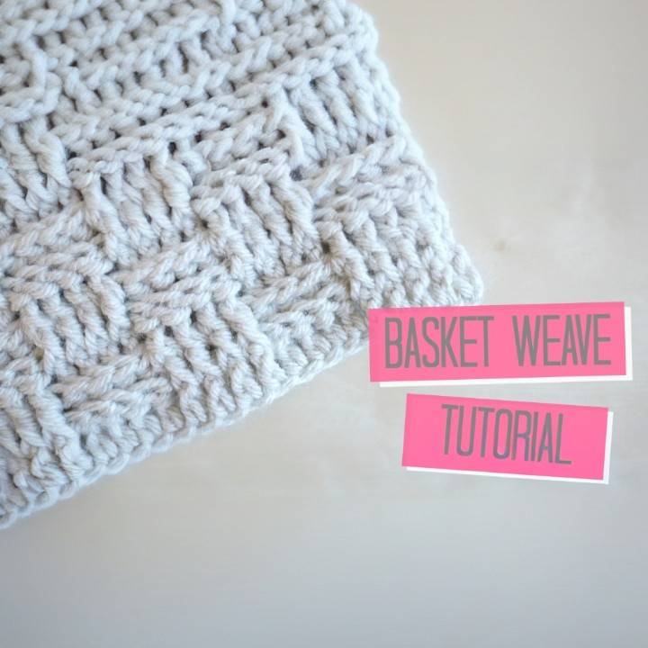 crochet basket weave stitch step by step