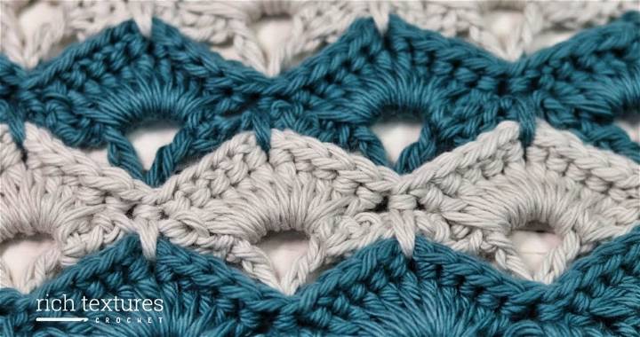 How to Crochet Crocodile Stitch: Step by Step Tutorial