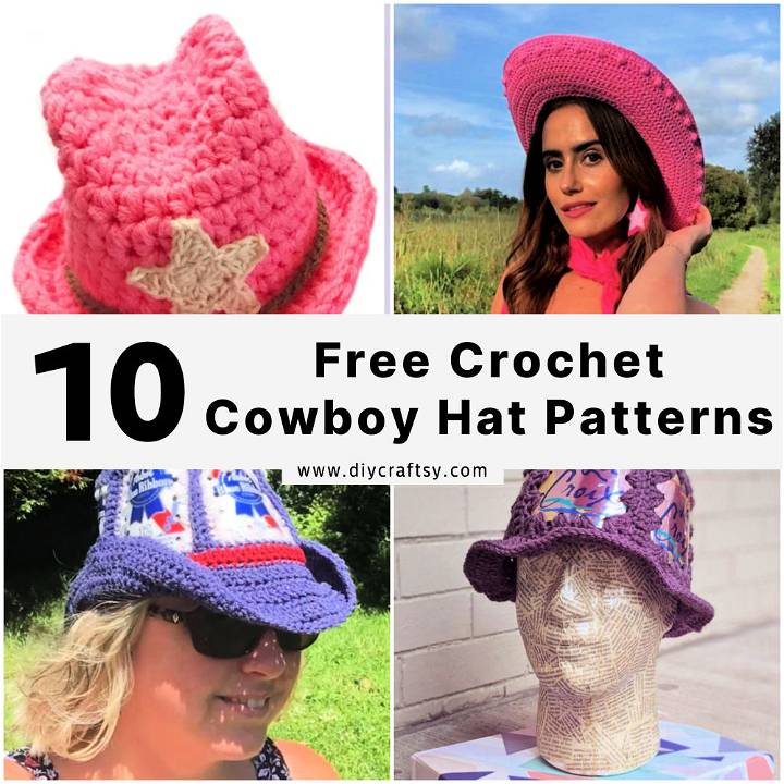 crochet cowboy hat patterns