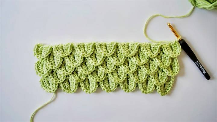 crochet crocodile stitch