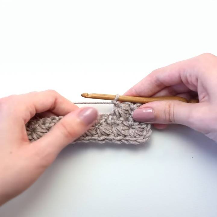 crochet star stitch step by step
