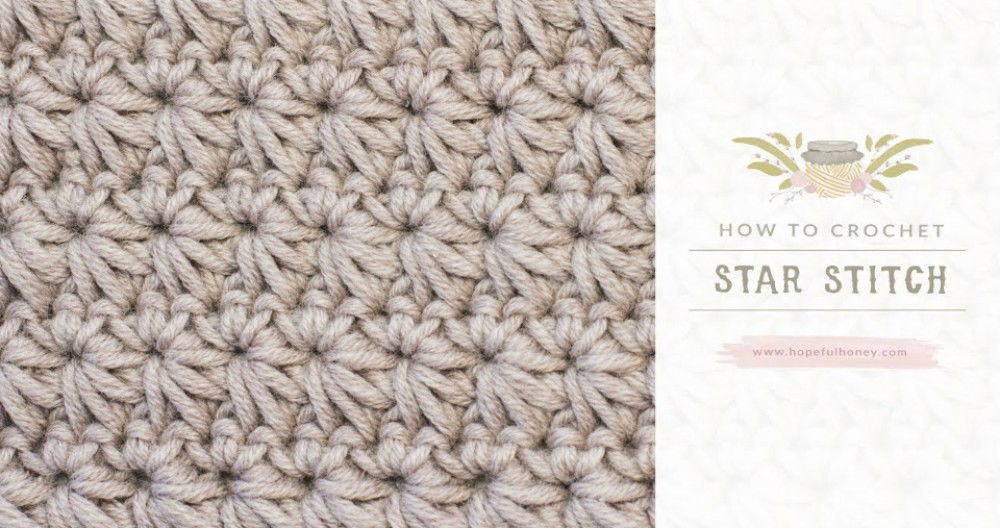 crochet star stitch