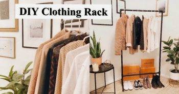 diy clothes rack