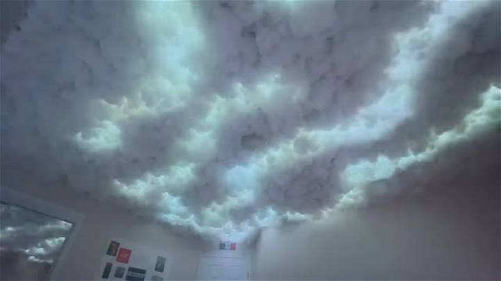 diy cloud ceiling