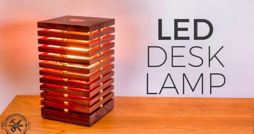 DIY Desk Lamp: How to Make LED Lamp