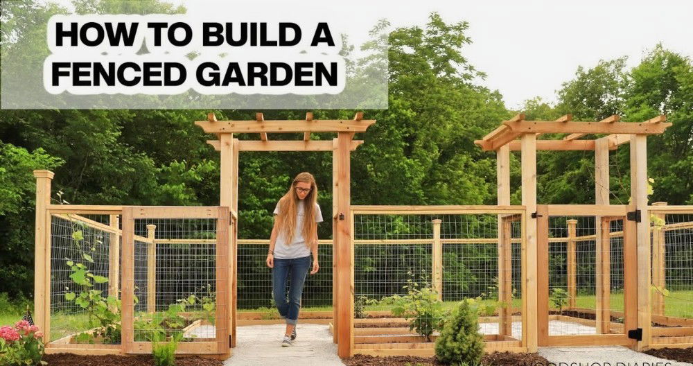 diy garden fence