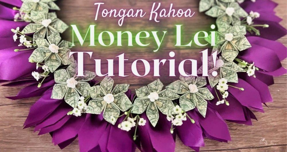 diy graduation money lei