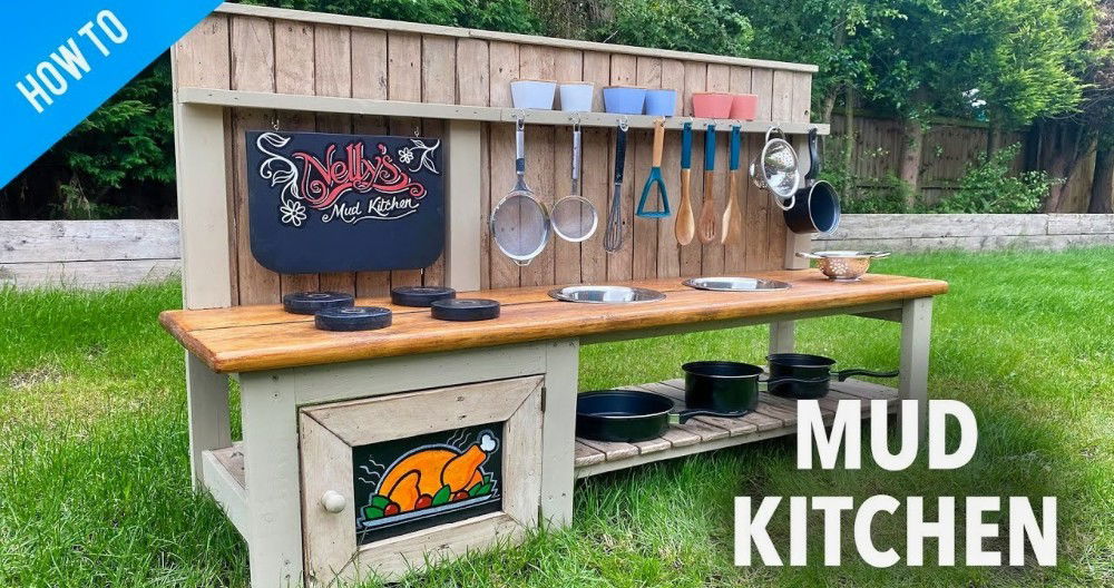 diy mud kitchen
