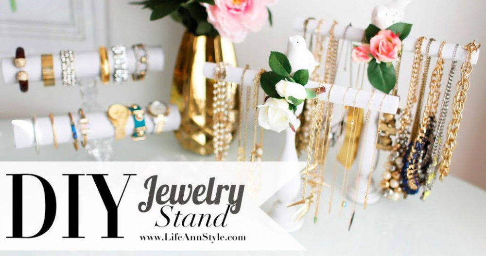 diy necklace holders