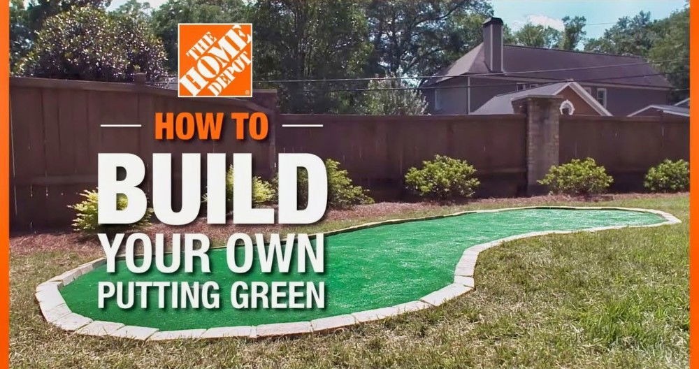 diy putting green