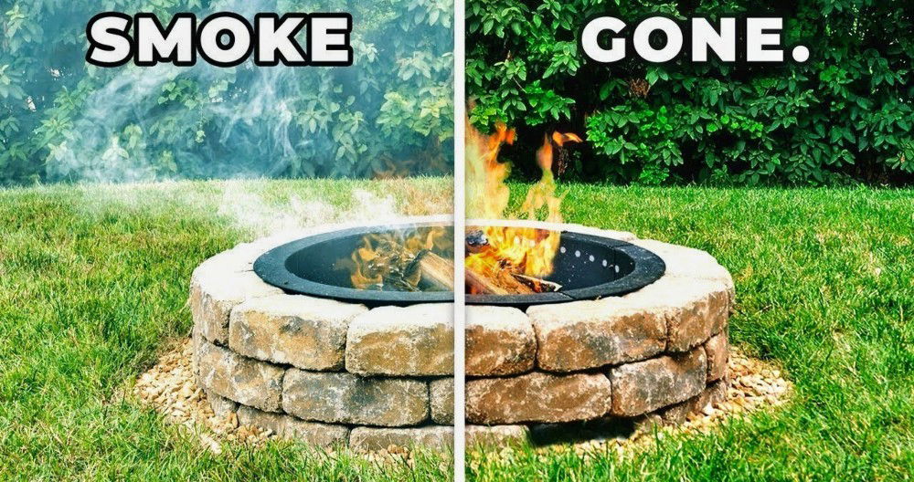 diy smokeless fire pit