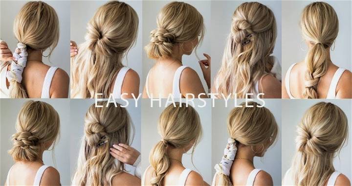 DIY Hairstyles: 6 Easy Hairstyles for Long Hair