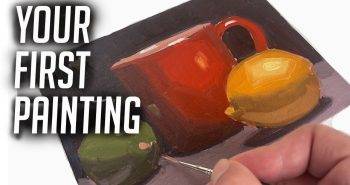 easy oil painting for beginners