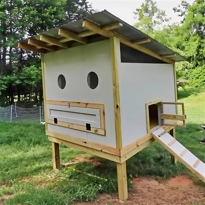 free chicken coop woodworking plan
