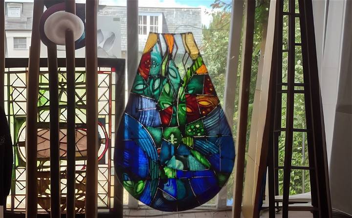 homemade stained glass
