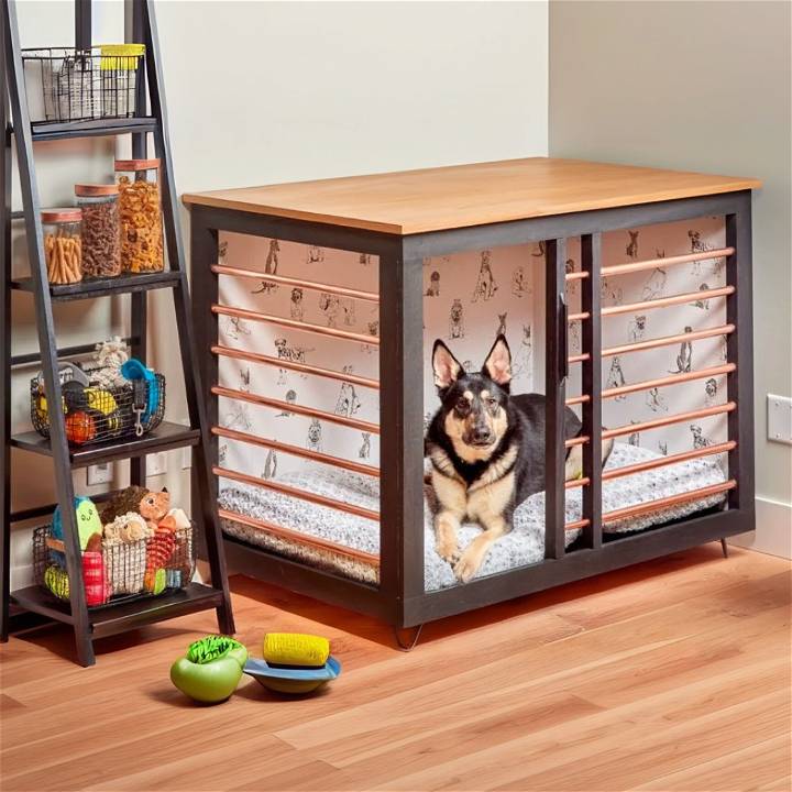 how to build a dog crate