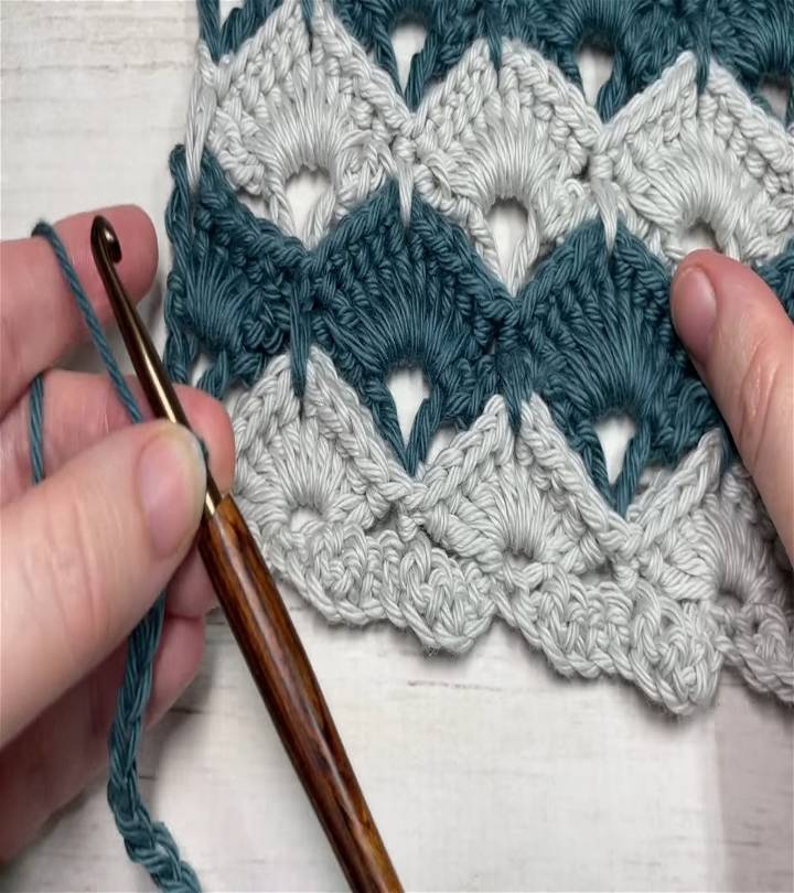 how to crochet box stitch