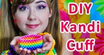 how to make a kandi cuff