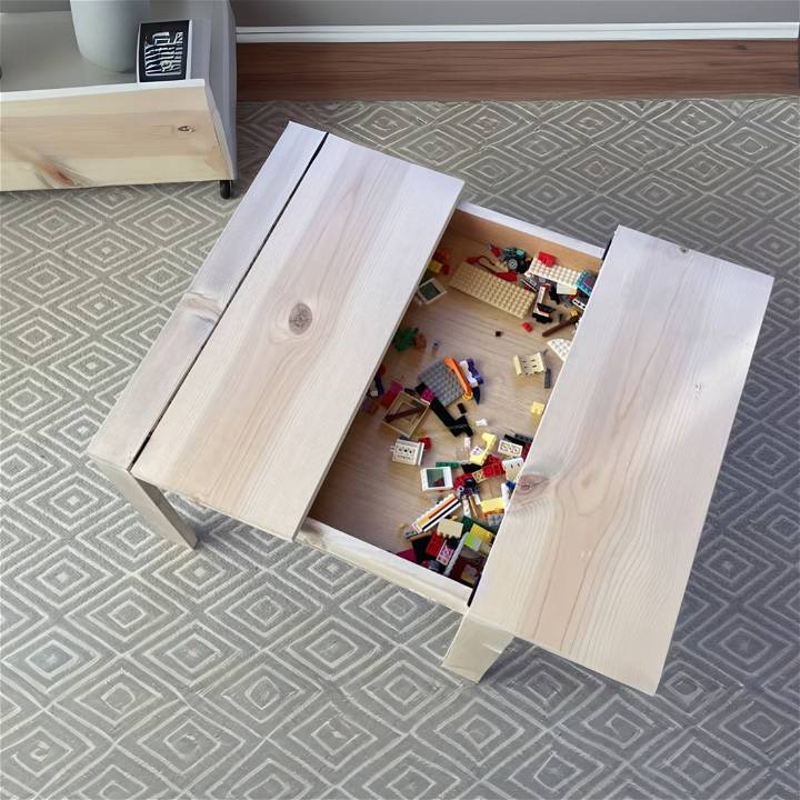 how to make a lego table